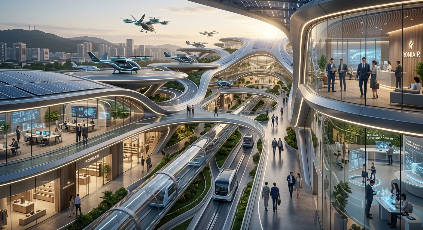 The Future Terminal — Romi Air Ecosystem